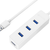 Hub USB 3.0 Orico W5PH4-U3 4 in 1-Trắng