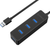 Hub USB 3.0 Orico W5PH4-U3 4 in 1-Đen