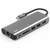 Hub Macbook Feeltek USB-C 6 In 1-Xám