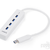 Hub USB 3.0 Orico W8PH4 4 in 1-Trắng