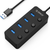 Hub USB 3.0 Orico W9PH4 4 in 1-Đen