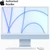Apple iMac 24 2021 M1 7GPU 16GB 256GB Chính Hãng-Xanh