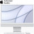iMac 24 2021 M1 8GPU 16GB 512GB I Chính hãng Apple Việt Nam-Bạc