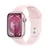 Apple Watch Series 9 45mm (GPS) viền nhôm dây cao su - Cũ Xước Cấn-Hồng