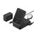 Đế sạc Anker Maggo gập 3 in 1 1C 15W kèm củ sạc + Cáp B2557 - Cũ-Đen