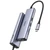 Hub chuyển đổi Ugreen USB-C to 2 x USB-A 3.0 + HDMI + RJ45 + SD&TF + PD 90568 - Cũ-Xám