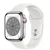 Apple Watch Series 8 45mm 4G - Viền nhôm Dây cao su - Cũ Trầy Xước-Bạc