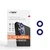Dán cường lực camera cho iPhone 12 Zeelot viền màu-Xanh navy