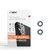 Dán cường lực camera cho iPhone 12 Zeelot viền màu-Bạc