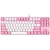 Bàn phím cơ có dây Dareu EK87 TKL - Cũ-Blue Switch - Hồng