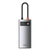 Hub Baseus Metal Gleam Type-C 4 trong 1 - Cũ-Xám
