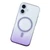 Ốp lưng iPhone 17 Memumi With Magsafe kim tuyến-Tím