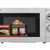 Lò vi sóng cơ không nướng Sharp R-207VN-SL 20L-Trắng