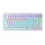 Bàn phím cơ có dây AULA F75 trắng-Blue Switch