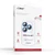 Dán cường lực Camera iPhone 13/13 Mini Zeelot Pishield viền màu-Xanh dương