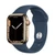 Apple Watch Series 7 41mm (4G) Viền thép dây cao su | Chính hãng VN/A-Xanh/Đen