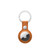 Dây đeo Apple AirTag Leather Key Ring chính hãng-Nâu vàng