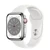 Apple Watch Series 8 45mm 4G - Viền nhôm Dây cao su - Cũ Xước Cấn-Bạc