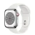 Apple Watch Series 8 45mm 4G viền thép dây cao su | Chính Hãng VN/A-Bạc