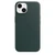 Ốp lưng iPhone 14 Apple Leather Case With Magsafe Midnight-Xanh Đen