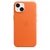 Ốp lưng iPhone 14 Apple Leather Case With Magsafe Midnight-Cam