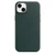 Ốp lưng iPhone 14 Plus Apple Leather Case With Magsafe-Xanh Đen