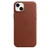 Ốp lưng iPhone 14 Plus Apple Leather Case With Magsafe-Nâu