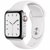 Apple Watch 5 40mm (4G) Viền Thép Bạc - Dây Trắng Chính hãng (MWX42)