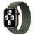 Dây đeo Apple Watch Braided Loop 38 - 40mm Size 6-Xanh lá