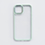 Ốp lưng iPhone 13 Filada trong viền màu-Xanh ngọc