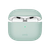 Hộp đựng tai nghe AirPods 3 Uniq Lino Hybrid Liquid Silicon-Xanh lá