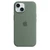 Ốp lưng iPhone 15 Plus Silicone hỗ trợ sạc Magsafe-Xanh Bách Điệp