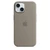 Ốp lưng iPhone 15 Silicone hỗ trợ sạc Magsafe-Đất Sét