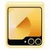 Ốp lưng da thực vật Samsung Galaxy Z Flip6 chính hãng-Vàng