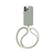 Ốp lưng iPhone 15 Pro Max UNIQ Coehl with Magsafe Creme Ivory-Xanh/xám