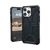 Ốp lưng iPhone 15 Pro UAG chống sốc Monarch Carbon Fiber-Xanh cổ vịt
