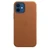 Ốp lưng iPhone 12 mini Leather Case Magsafe-Nâu