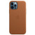 Ốp lưng iPhone 12 Pro Max leather Case Magsafe-Nâu