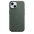 Ốp lưng iPhone 15 Apple FineWoven Case hỗ trợ sạc Magsafe-Xanh Lục