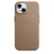 Ốp lưng iPhone 15 Apple FineWoven Case hỗ trợ sạc Magsafe-Nâu