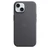 Ốp lưng iPhone 15 Plus Apple FineWoven Case hỗ trợ sạc Magsafe-Đen