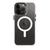 Ốp lưng iPhone 15 Pro Devilcase Bản tiêu chuẩn hỗ trợ sạc Magsafe trong suốt Viền camera-Đen