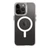 Ốp lưng iPhone 15 Pro Devilcase Bản tiêu chuẩn hỗ trợ sạc Magsafe trong suốt Viền camera-Xám tro