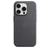 Ốp lưng iPhone 15 Pro Max Apple FineWoven Case hỗ trợ sạc Magsafe-Đen