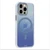 Ốp lưng iPhone 16 Pro Max X Level Colorful with magsafe-Xanh than