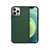 Ốp lưng iPhone 13 Pro Max Wiwu Calfskin Genuine Leather-Xanh lá