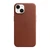 Ốp lưng iPhone 13/14 Apple Leather Case hỗ trợ sạc Magsafe-Nâu Sẫm