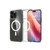 Ốp lưng iPhone 16 Pro Spigen Crystal Hybrid With Magsafe White-Trong suốt/Trắng