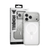 Ốp lưng iPhone 18 Pro Max/17 Pro Max Mipow Button Control Tempered Glass with Magsafe Transparent-Trong suốt