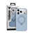 Ốp lưng iPhone 18 Pro Max/17 Pro Max Mipow Siliconex Stand with Magsafe-Xanh dương